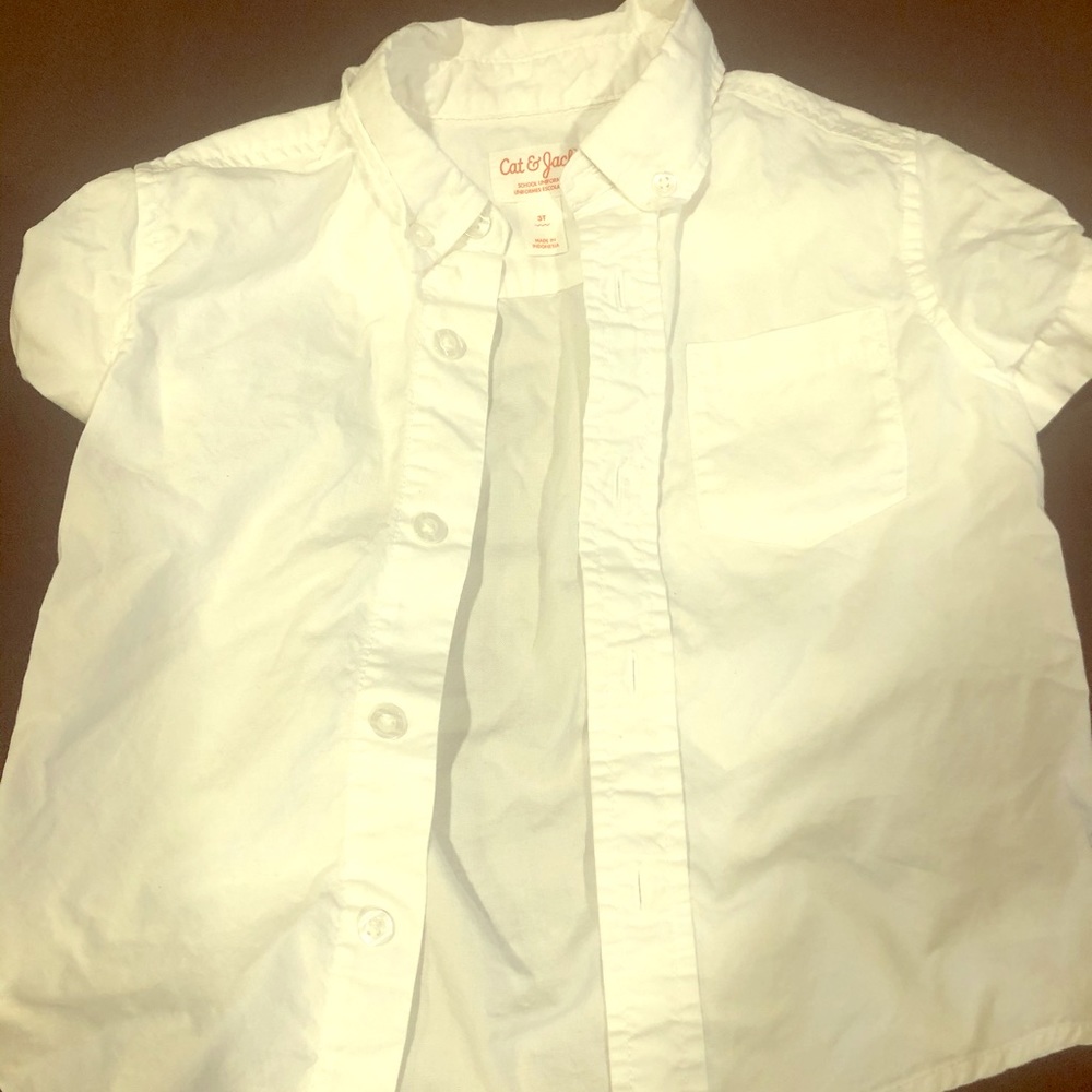 Boys 3T Cat & Jack Button Down